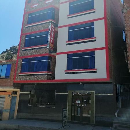 Estrella Del Lago Hotell Copacabana  Exteriör bild
