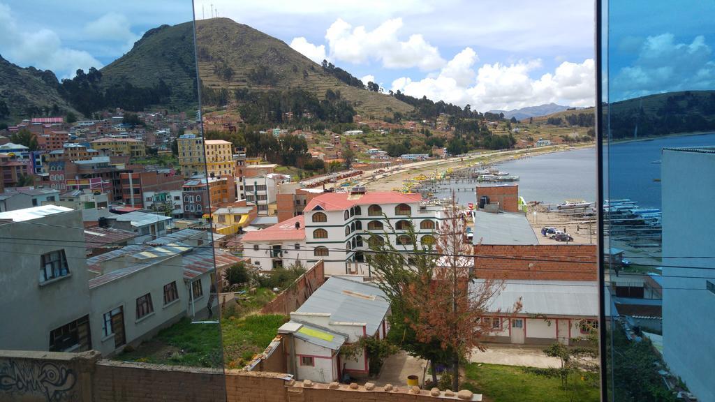 Estrella Del Lago Hotell Copacabana  Exteriör bild